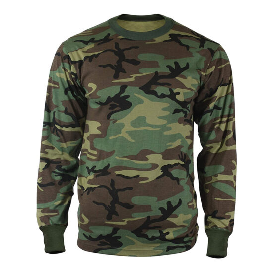 Camouflage Long Sleeve T-Shirt