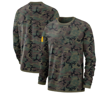 Camouflage Long-Sleeve Sweatshirt